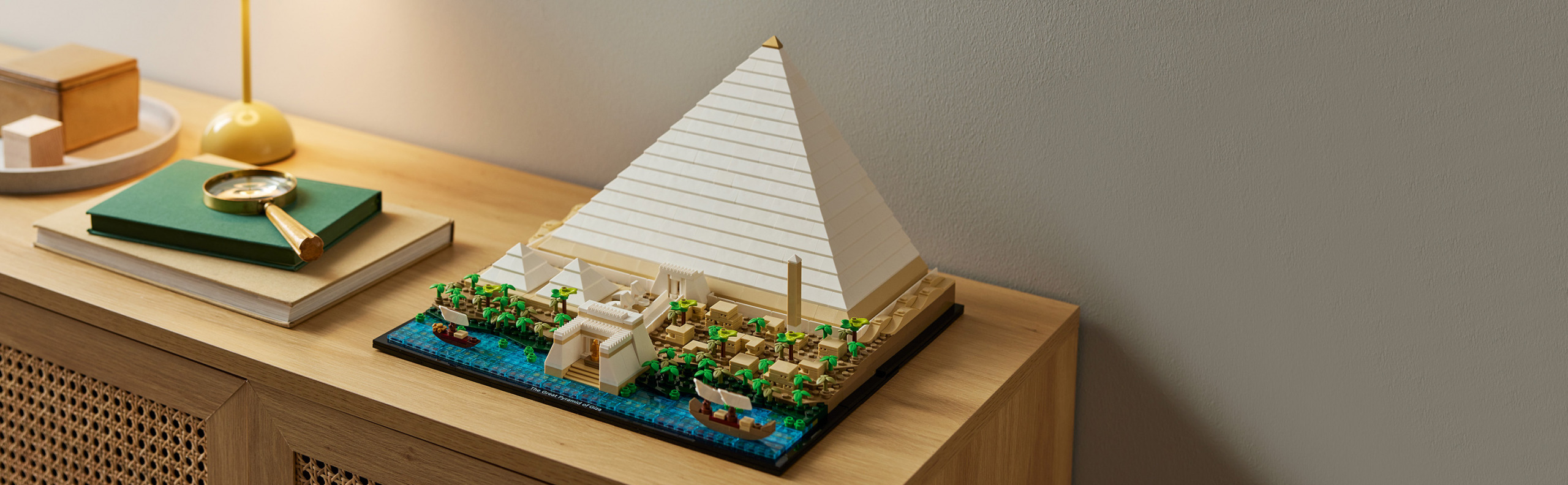 LEGO ARQUITETURA - Grande Pirâmide de Gizé - 21058