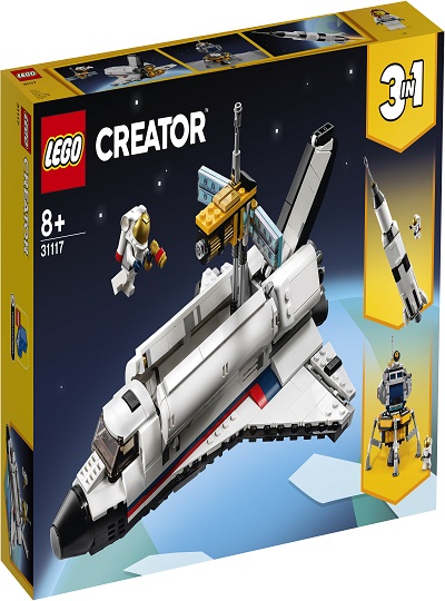LEGO CREATOR 3 EM 1 - Aventura no Vaivém Espacial - 31117