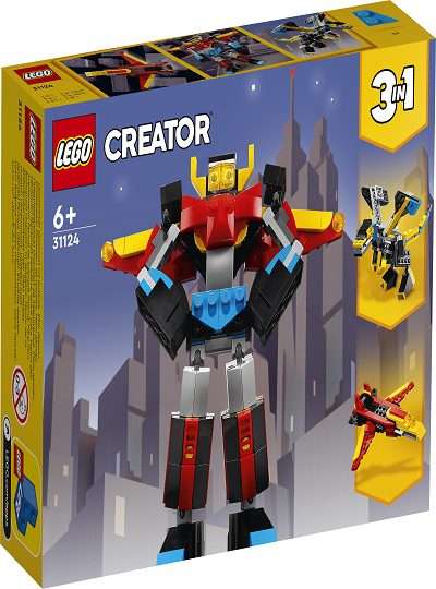 LEGO CREATOR 3 EM 1 - Super Robô - 31124