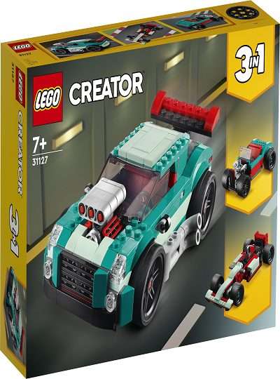 LEGO CREATOR 3 EM 1- Carro de Corrida de Rua - 31127