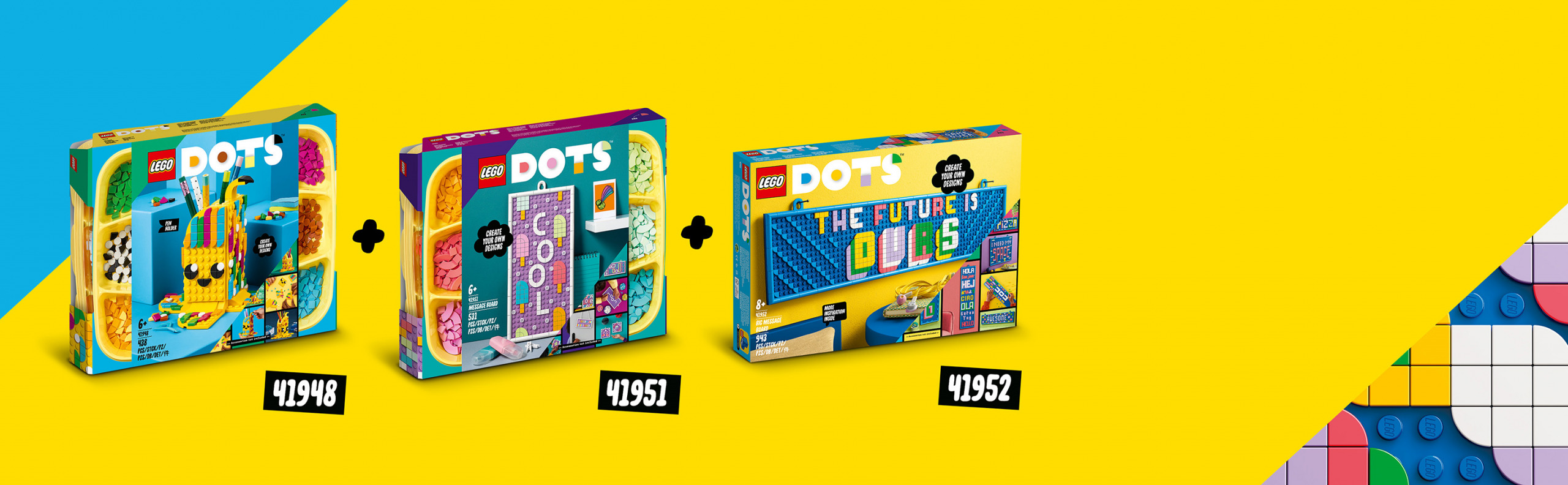 LEGO DOTS - Muitos DOTS – Letras -41950