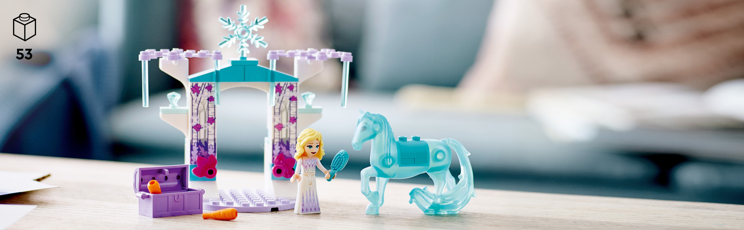 LEGO DISNEY - O Estábulo de Gelo da Elsa e do Nokk - 43209