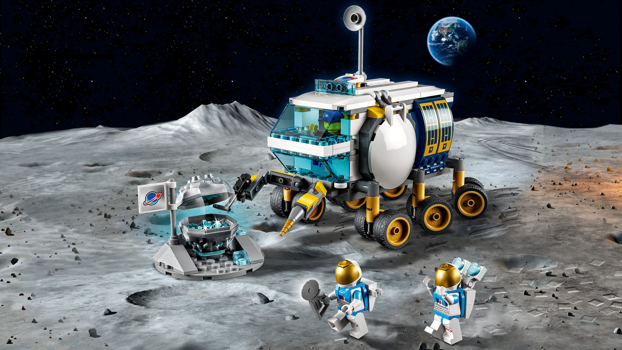 LEGO CITY - Veículo de Exploração Lunar - 60348