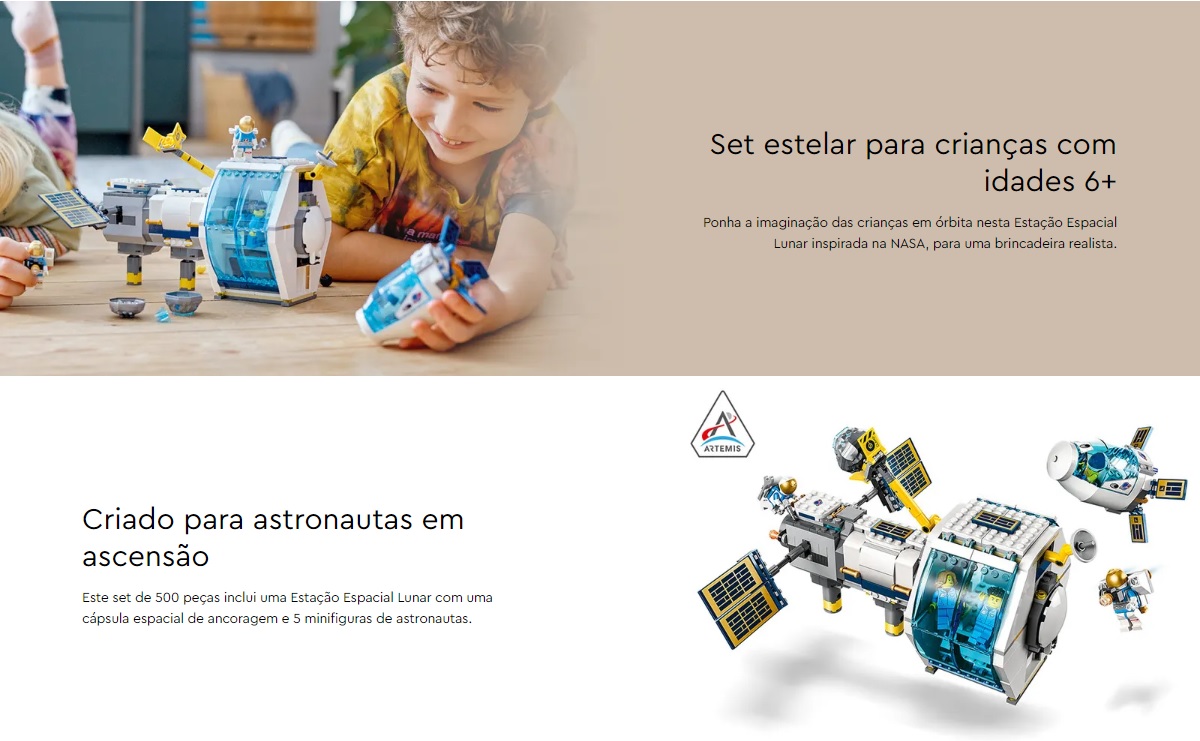 LEGO CITY - Estação Espacial Lunar - 60349