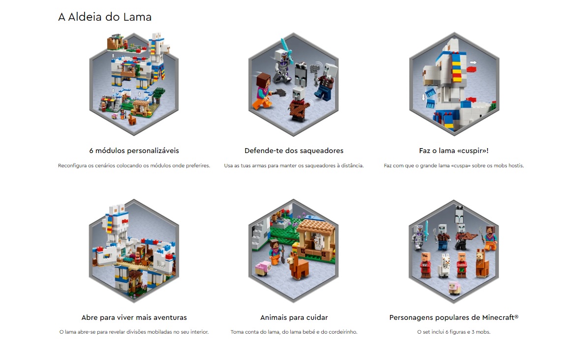 LEGO MINECRAFT - A Aldeia do Lama - 21188