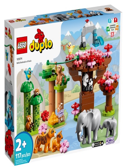 LEGO DUPLO - Animais Selvagens da Ásia - 10974
