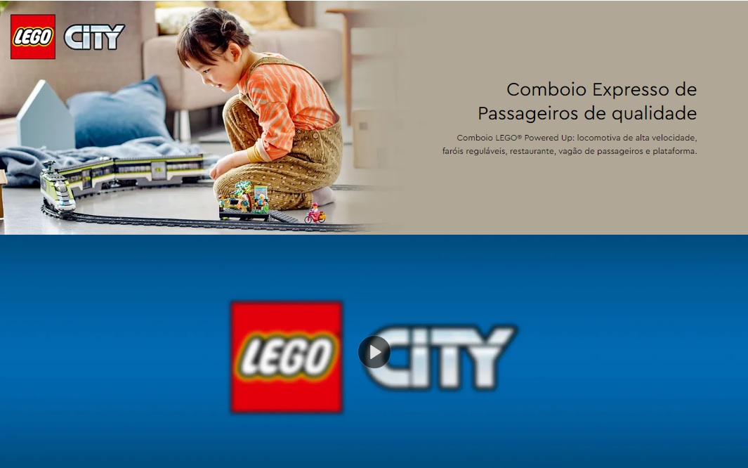 LEGO CITY - Comboio Expresso de Passageiros - 60337