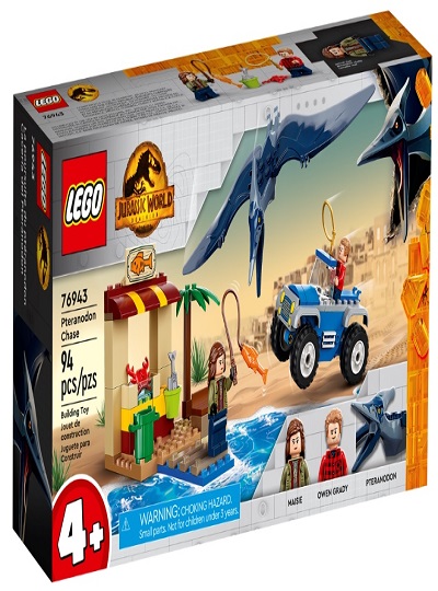LEGO JURASSIC WORLD - A Perseguição ao Pteranodonte - 76943