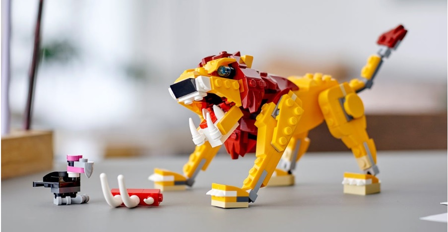 LEGO CREATOR 3 EM 1 - Leão Selvagem - 31112