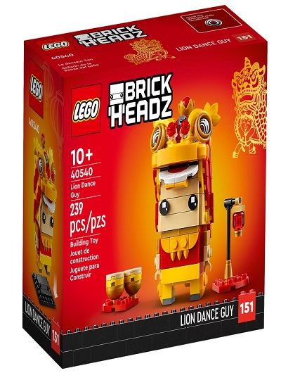 LEGO BRICKHEADZ - Homem da Dança do Leão - 40540
