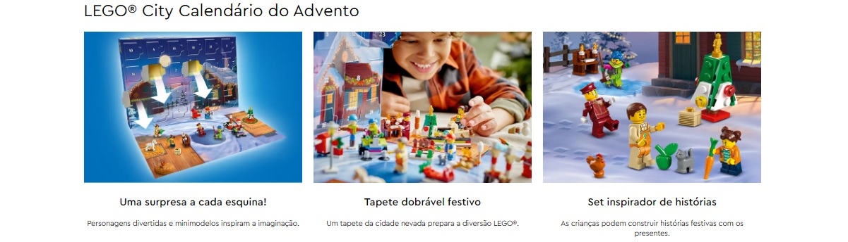 LEGO CITY - LEGO® City Calendário do Advento - 60352