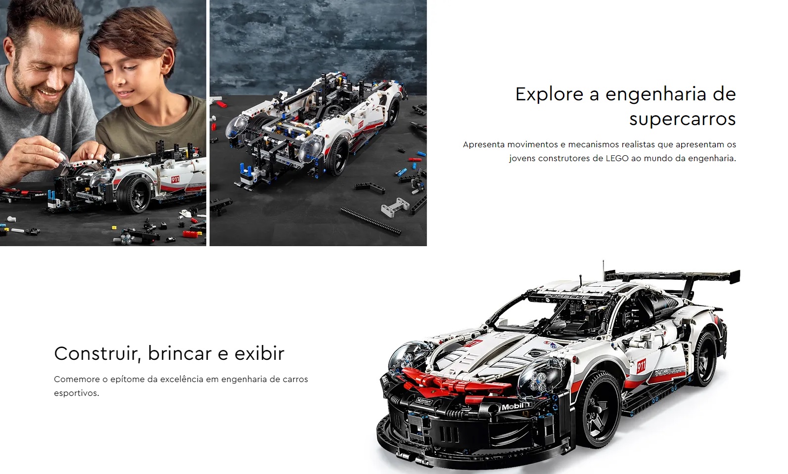 LEGO TECHNIC - Porsche 911 RSR - 42096