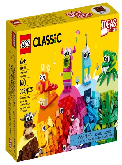 LEGO CLASSIC - Monstros Criativos - 11017