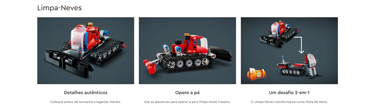 LEGO TECHNIC - Limpa-Neves - 42148
