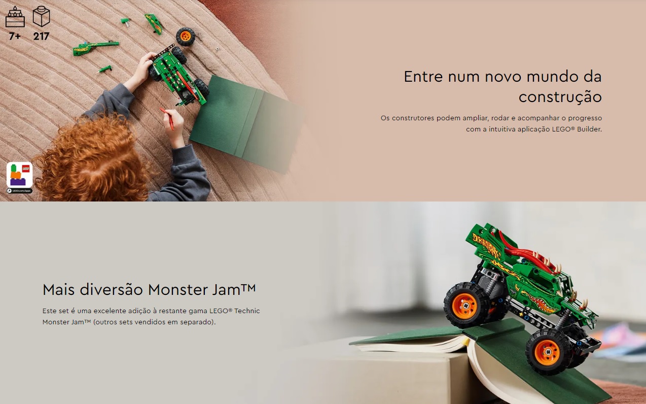 LEGO TECHNIC - Monster Jam™ Dragon™ - 42149