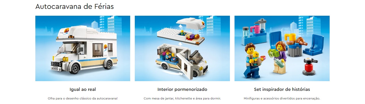 LEGO CITY - Autocaravana de Férias - 60283
