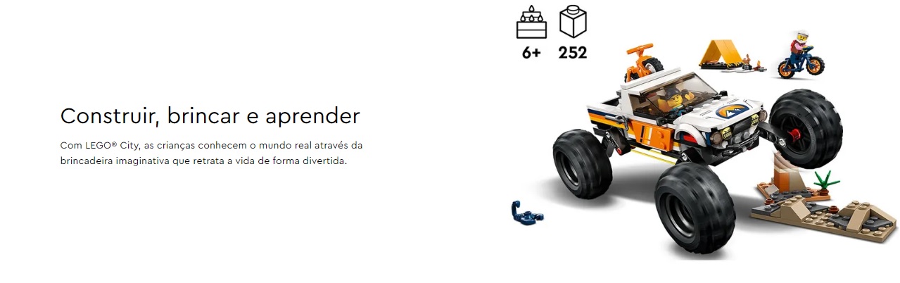 LEGO CITY - Aventuras Todo-o-Terreno 4x4 -60387