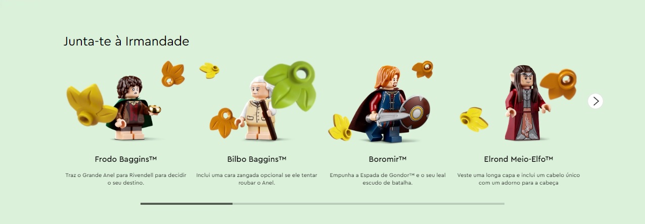 LEGO ICONS - SENHOR DOS ANÉIS: RIVENDELL™ - 10316