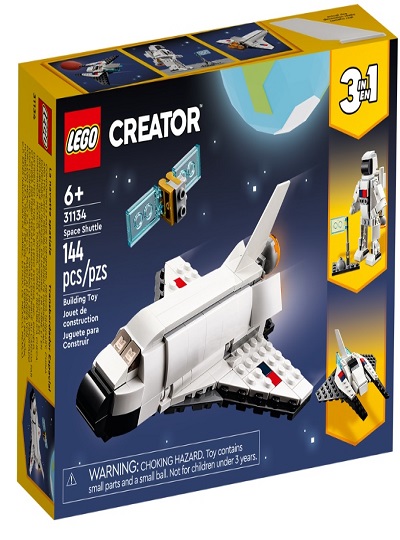 LEGO CREATOR 3 EM 1 - Vaivém Espacial - 31134