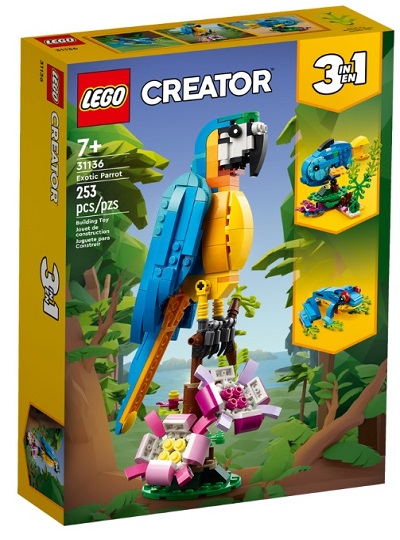 LEGO CREATOR 3 EM 1 - Papagaio Exótico - 31136