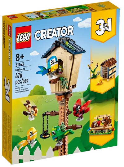 LEGO CREATOR 3 EM 1 - Casa de Passarinho - 31143