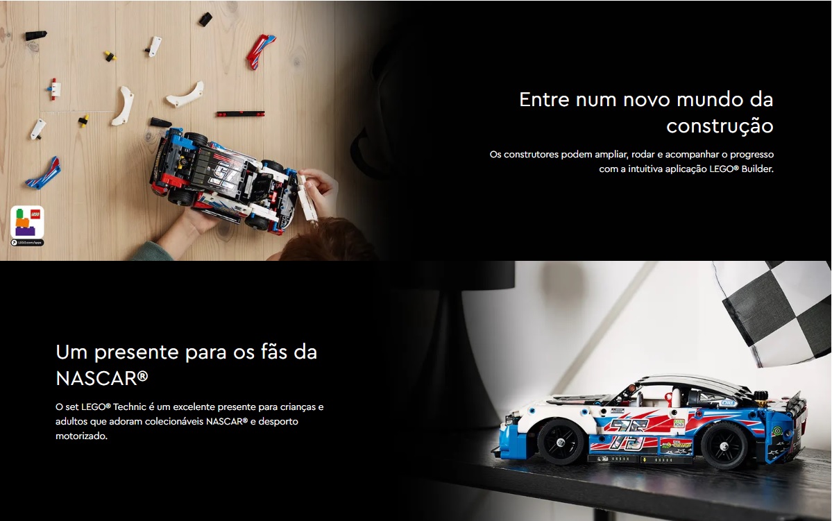 LEGO TECHNIC - NASCAR® Next Gen Chevrolet Camaro ZL1 - 42153