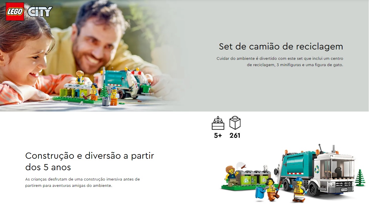 LEGO CITY - O Camião da Reciclagem - 60386