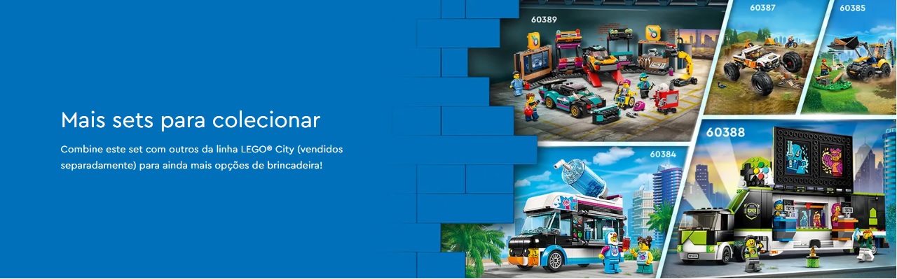 LEGO CITY - Camião do Torneio de Vídeojogos - 60388
