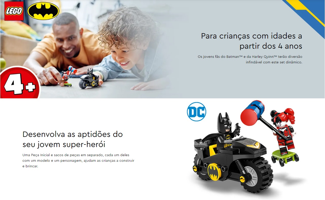 LEGO DC - Batman™ contra Harley Quinn™ - 76220