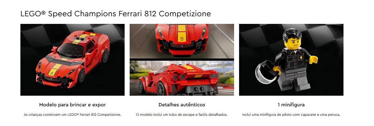 LEGO SPEED - Ferrari 812 Competizione - 76914