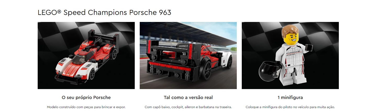 LEGO SPEED - Porsche 963 - 76916