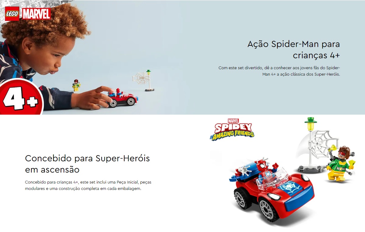 LEGO MARVEL - Carro do Spider-Man e Doc Ock - 10789