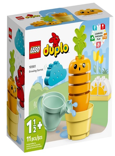 LEGO DUPLO - Cenoura em Crescimento - 10981