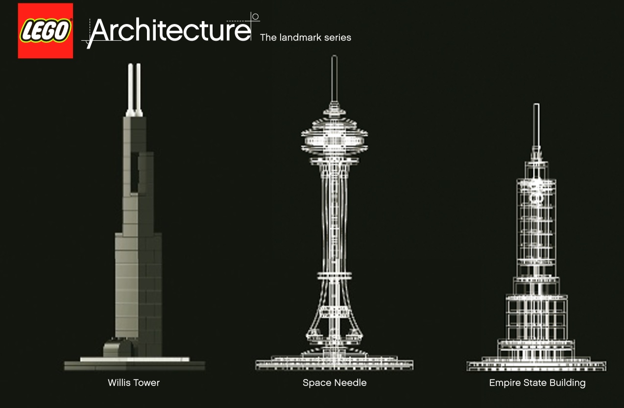 LEGO ARQUITETURA - Willis Tower - 21000