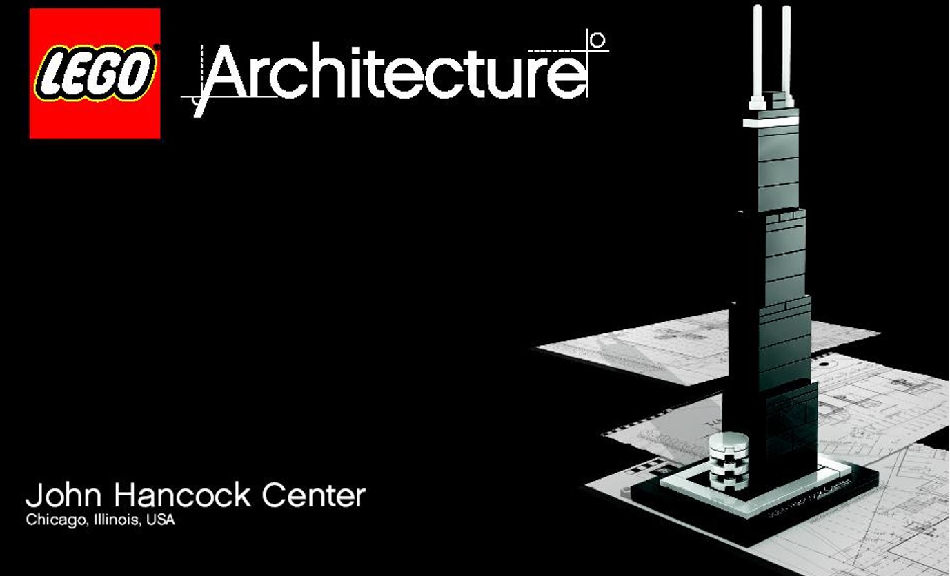 LEGO ARQUITETURA - John Hancock Center -21021