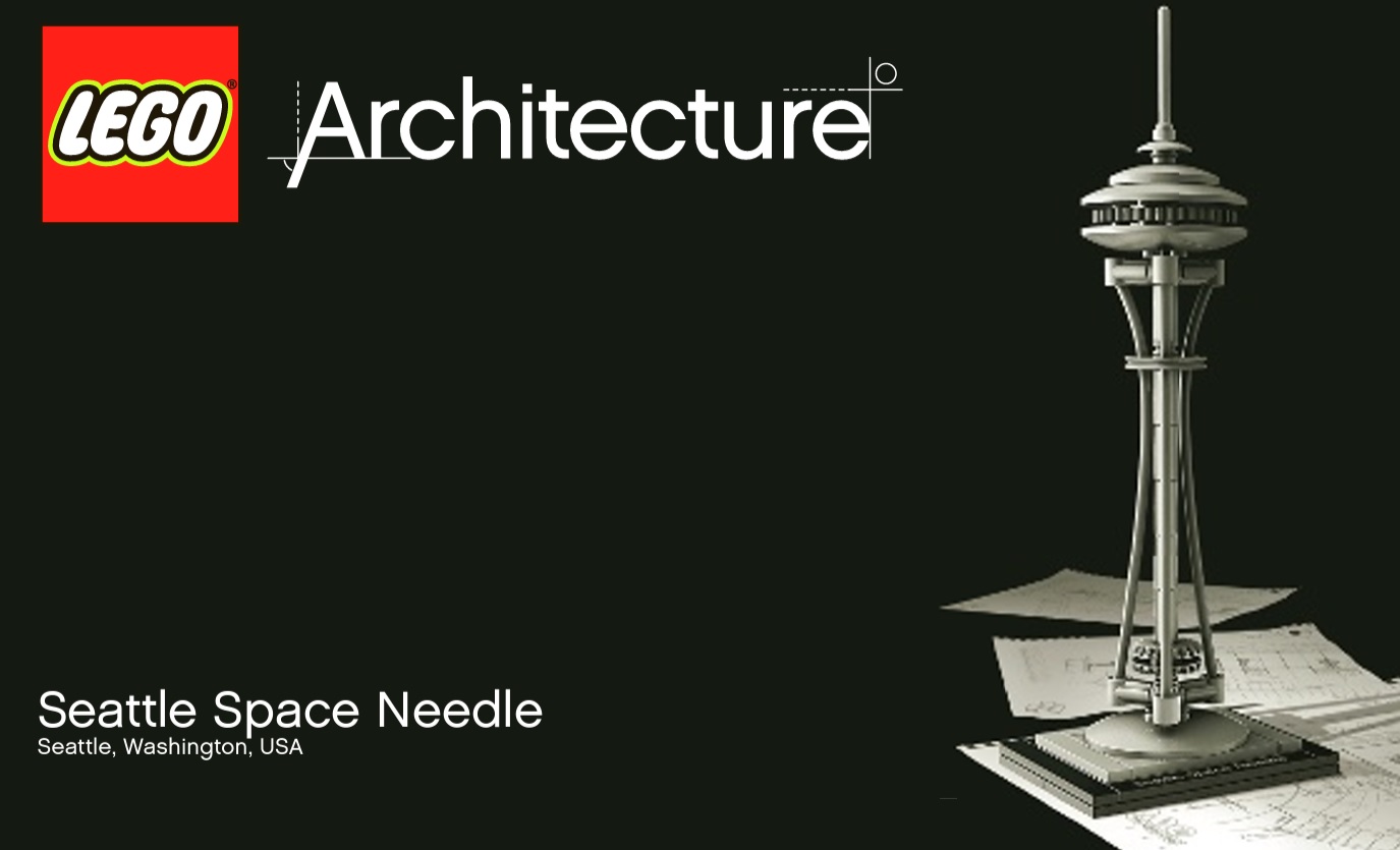 LEGO ARQUITETURA - Seattle Space Needle - 21003