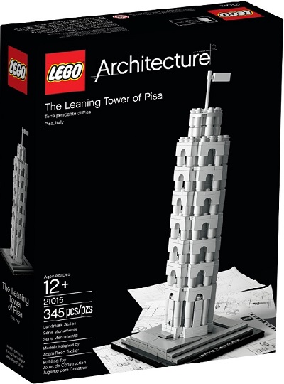 LEGO ARQUITETURA - Torre Inclinada de Pisa - 21015