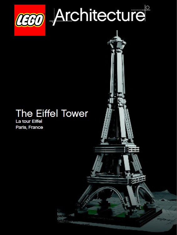 LEGO ARQUITETURA - A Torre Eiffel - 21019