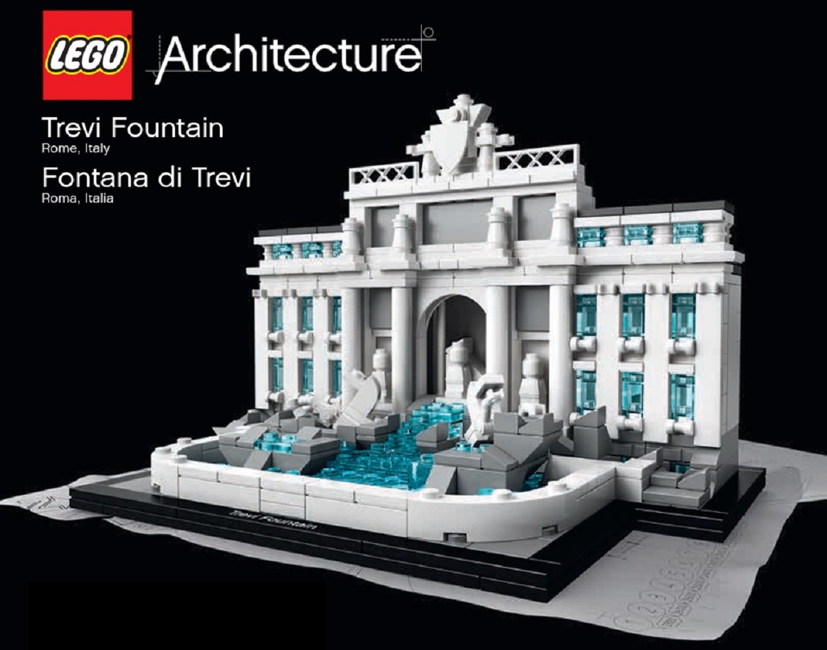 LEGO ARQUITETURA - Fontana di Trevi - 21020