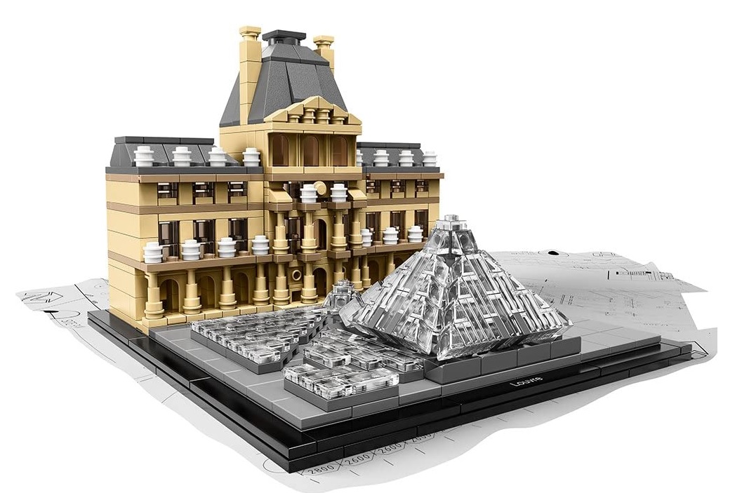 LEGO ARQUITETURA - Louvre -21024