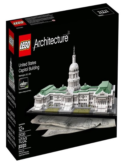 LEGO ARQUITETURA - Edifício do Capitólio dos Estados Unidos - 21030