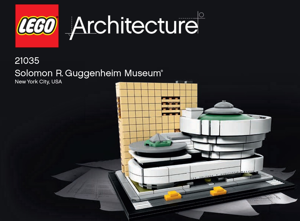 LEGO ARQUITETURA - Museu Solomon R. Guggenheim® - 21035