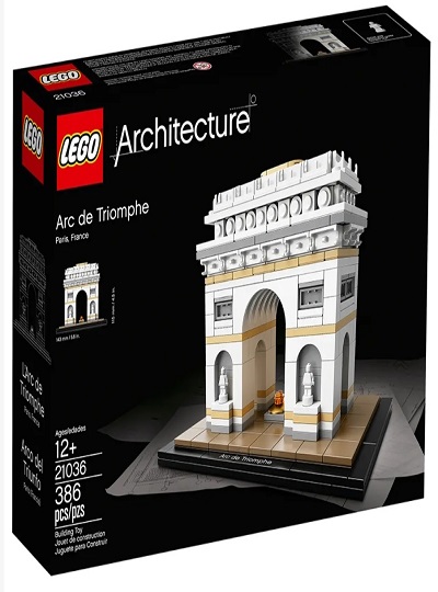 LEGO ARQUITETURA - Arco do Triunfo - 21036