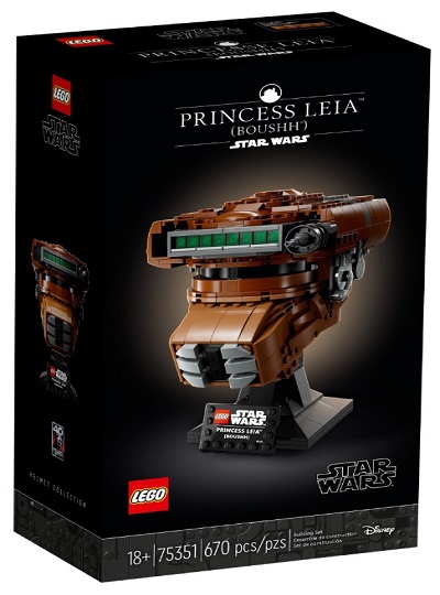 LEGO STAR WARS - Capacete da Princesa Leia™ (Boushh™) - 75351