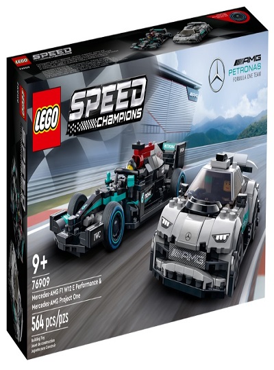 LEGO SPEED - Mercedes-AMG F1 W12 E Performance e Mercedes-AMG Project One - 76909