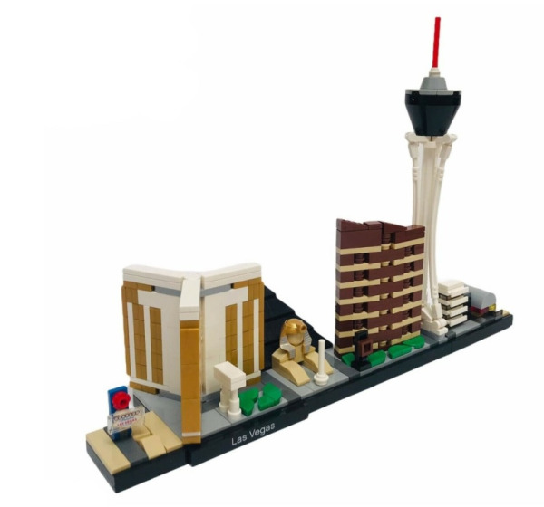 LEGO ARQUITETURA - Las Vegas Skyline (with Mandalay Bay Hotel) - 21038