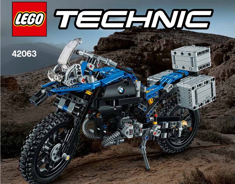 LEGO TECHNIC - BMW R 1200 GS Adventure - 42063