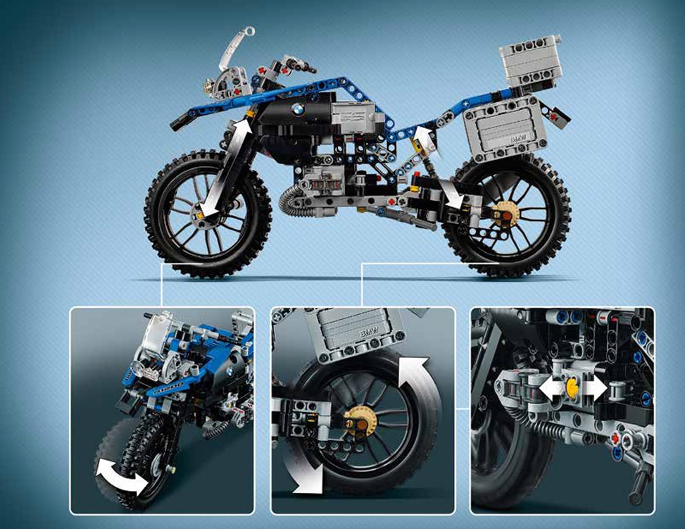 LEGO TECHNIC - BMW R 1200 GS Adventure - 42063