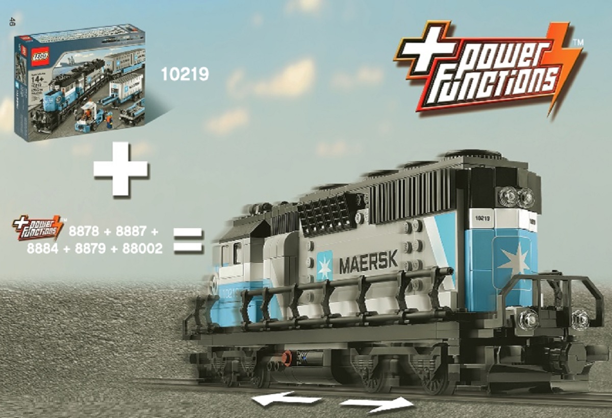 LEGO - Comboio Maersk - 10219
