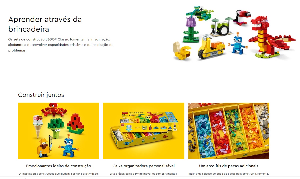 LEGO CLASSIC - Construir juntos - 11020